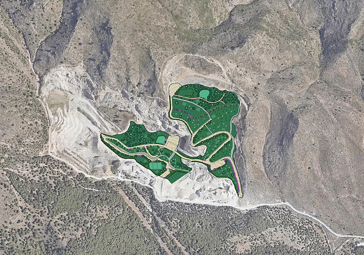 Así será el gran parque en el antiguo vertedero de Torremolinos