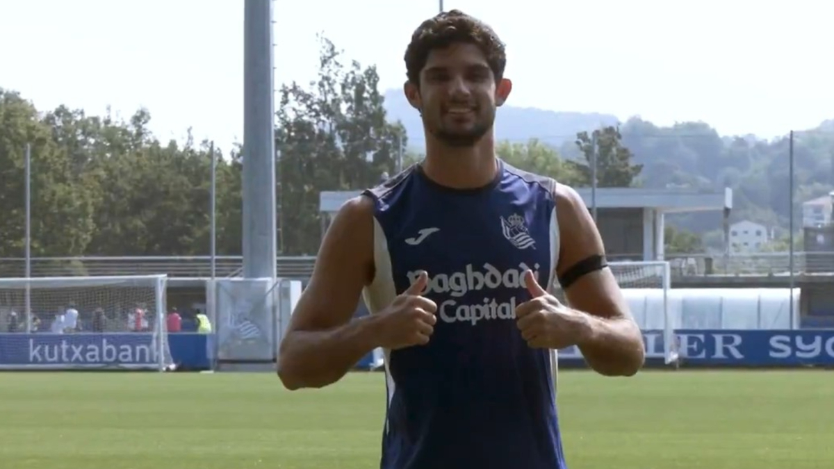 Guedes ya está de vuelta en Zubieta