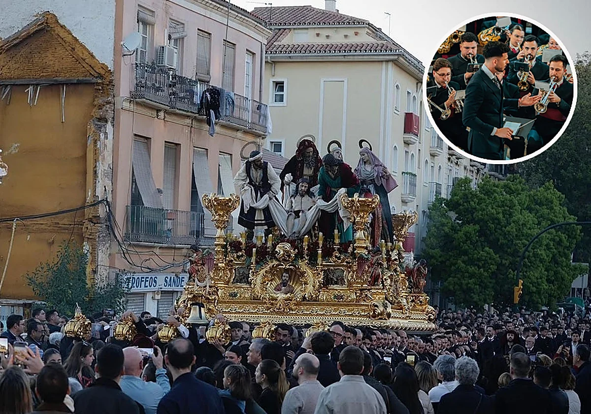 La banda del Cautivo acompañará al Cristo del Santo Traslado en su procesión extraordinaria