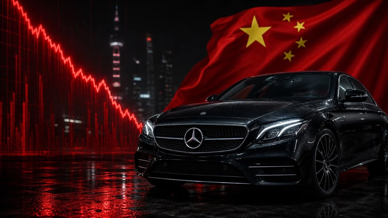 China hunde un 94% el beneficio de los coches de Mercedes-Benz: de 783 a solo 49 millones en un trimestre