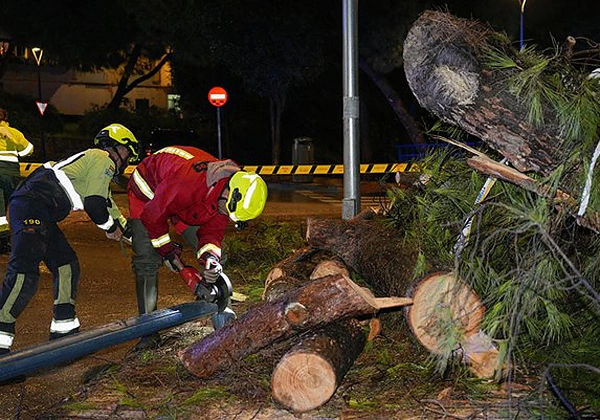 El temporal deja más de 300 incidencias en Málaga con desalojos y rescates