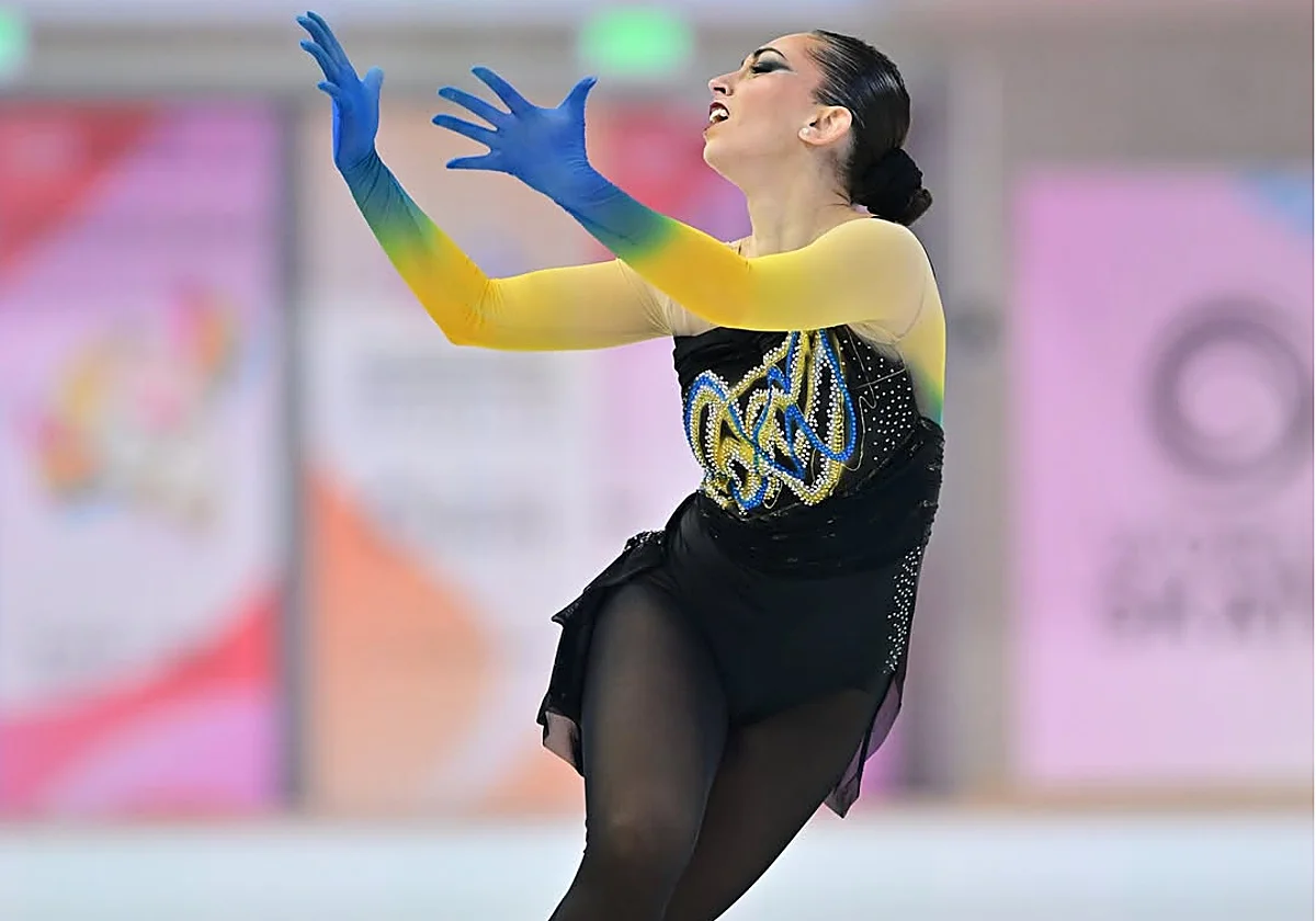 La patinadora Natalia Baldizzone, campeona de Europa por séptima vez consecutiva