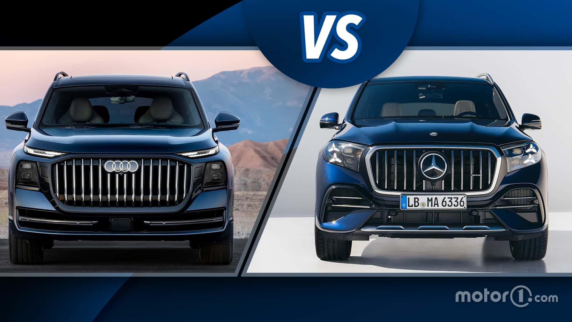 Audi Q9 frente a Mercedes-Benz GLS: duelo entre SUV alemanes de lujo