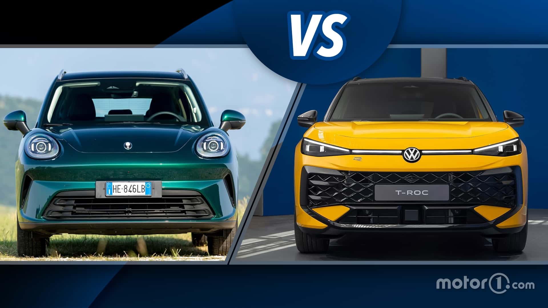 GWM Ora 5 frente a Volkswagen T-Roc: comparativa entre crossover personales