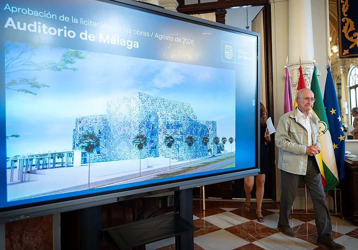 El Ayuntamiento licita el Auditorio de la Música de Málaga para tenerlo concluido en 2031