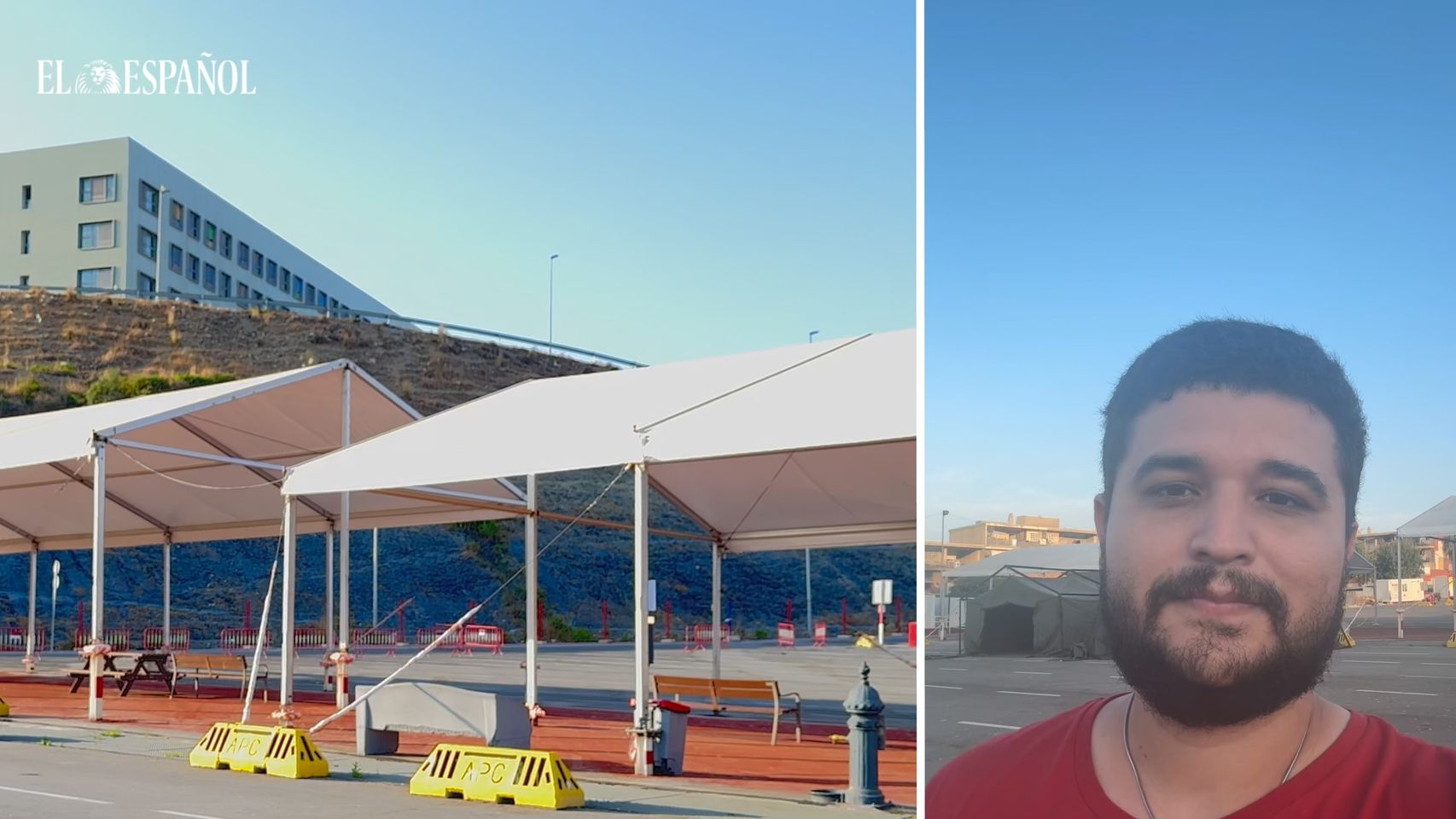 Ceuta teme que las carpas "temporales" para acoger al menos a 1.500 invasores se conviertan en "permanentes"