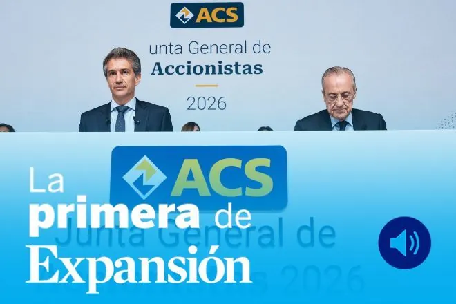 La Primera de Expansión sobre ACS, FCC, Acciona, Sacyr, Ferrovial y Cox