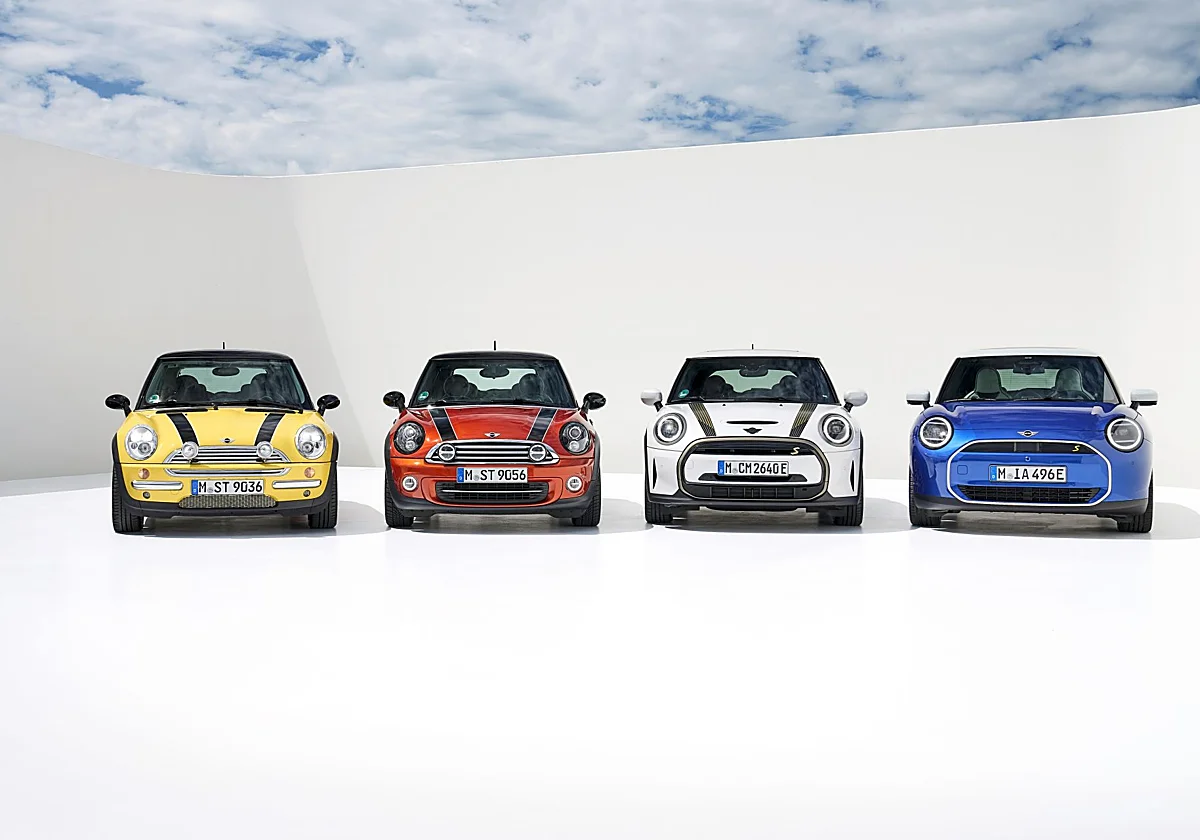 Del original de 1959 al icono digital: 25 años de diseño MINI en el Grupo BMW