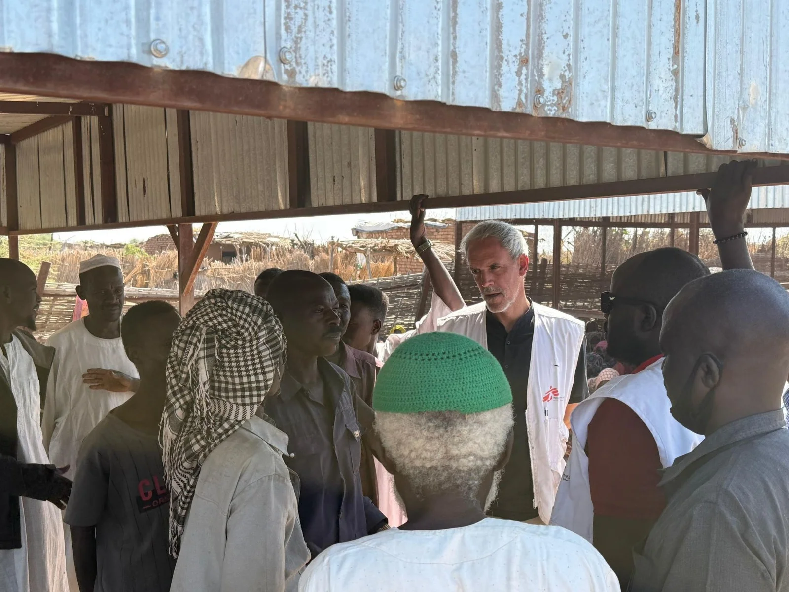 Un rondeño en la crisis humanitaria de Sudán: «No me veo volviendo a un hospital en Europa»