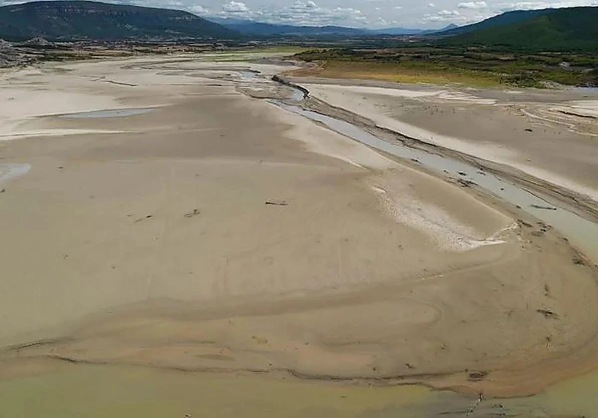 Los restos hallados en el embalse de Yesa son de un vecino de Pamplona víctima de un crimen