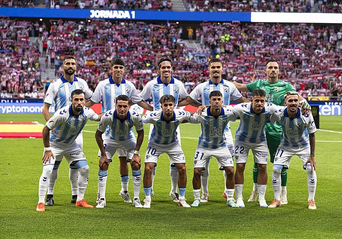 Un primer once malaguista en el regreso a la élite sin los fichajes