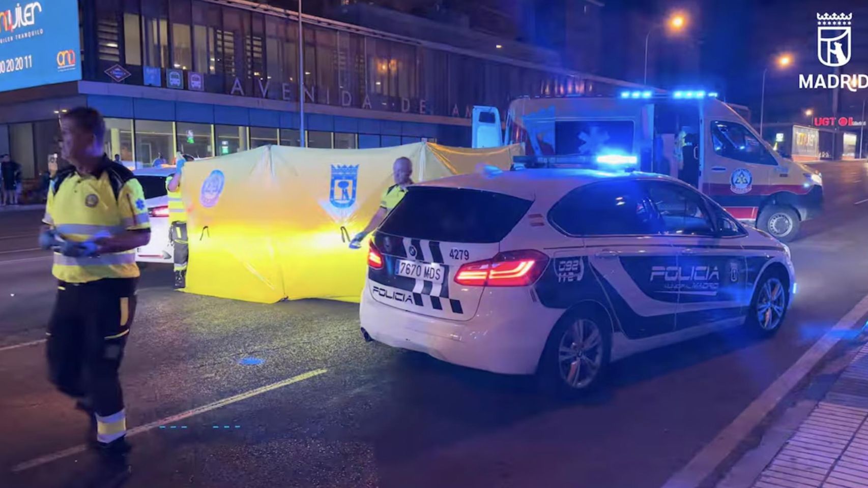Atropello mortal en Madrid: muere un hombre de 74 años al cruzar Avenida de América por una zona no habilitada