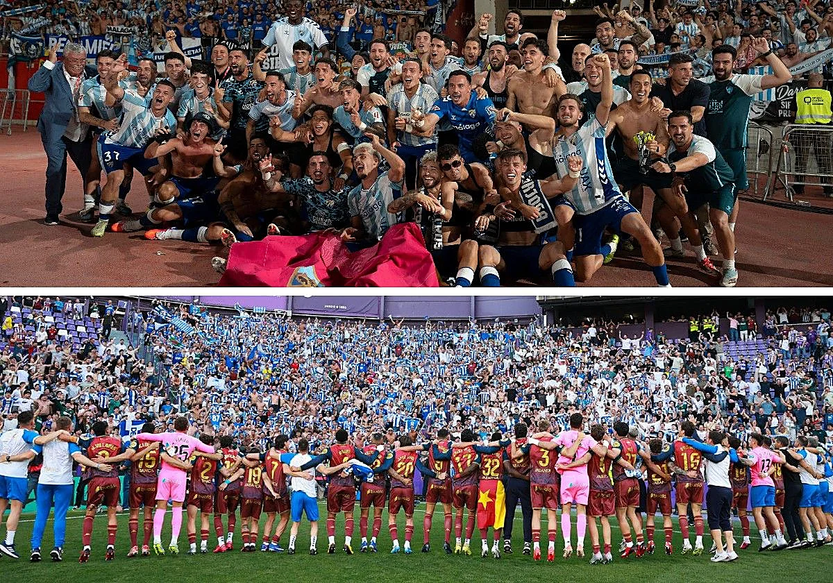 Málaga y Deportivo, con caminos calcados