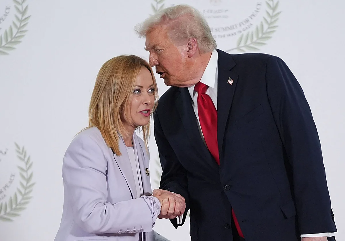 Meloni habla sobre su relación con Trump: «Creía que las cosas con él serían más fáciles»