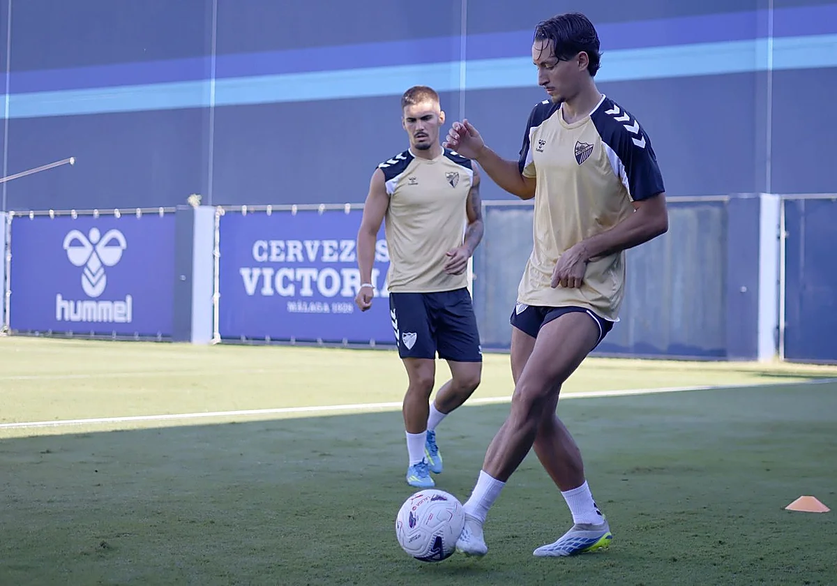 Pablo Martínez ya se entrena con el Málaga