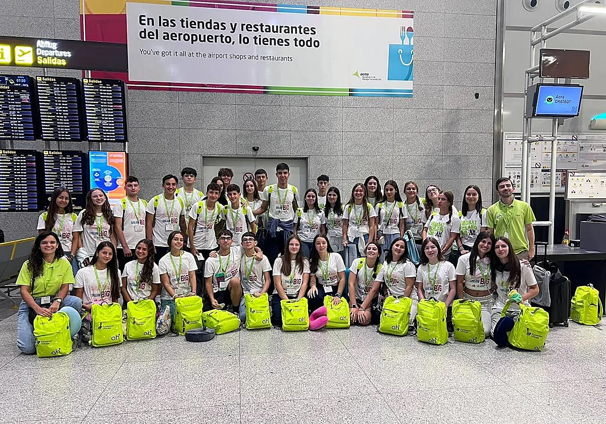 Cerca de un centenar de jóvenes viaja a Estados Unidos con las Becas USA de la Fundación Unicaja