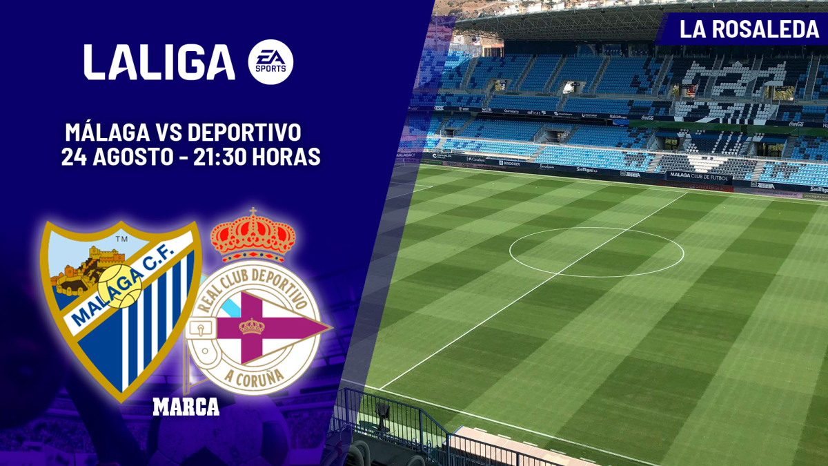 Málaga - Deportivo de la Coruña | Primera vuelve a la Costa del Sol: previa, análisis, pronóstico y predicción
