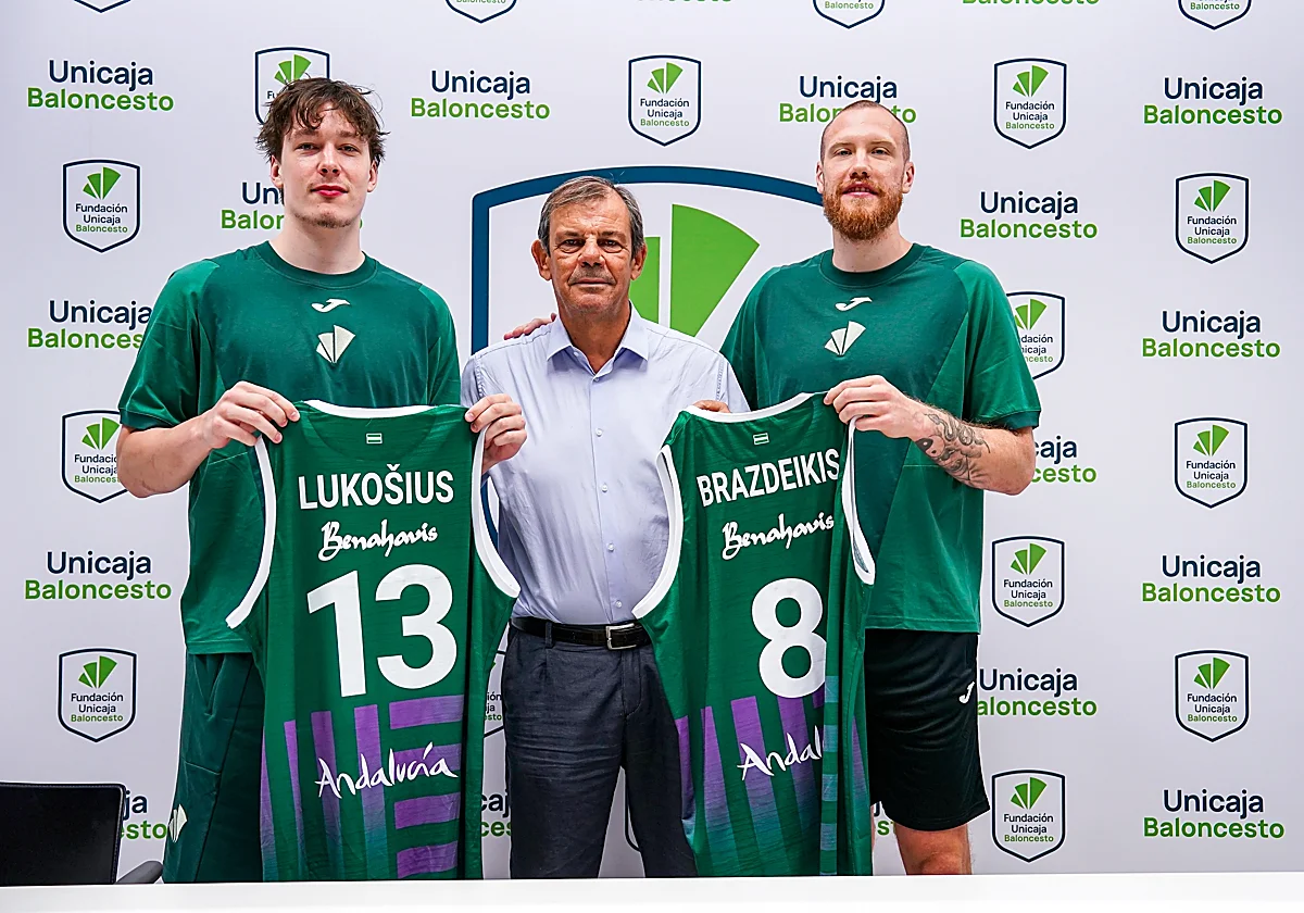 Doble puesta de largo lituana en el Unicaja: «El club tiene cultura ganadora»