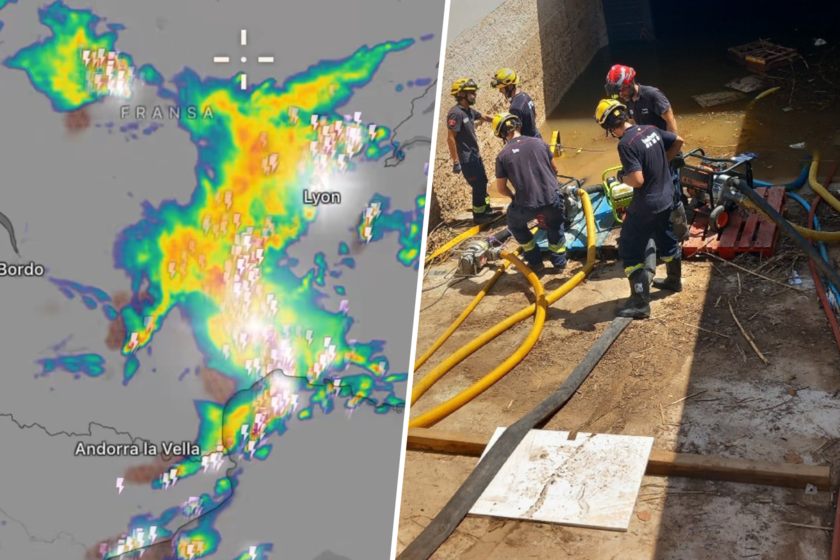 Temíamos que la temperatura del Mediterráneo nos trajera tormentas brutales: Tarragona ya ha vivido la primera
