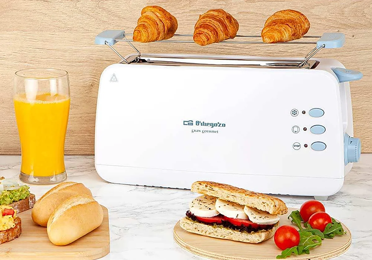Haz desayunos y cenas más versátiles con la tostadora Orbegozo TO 4012 y su ranura larga