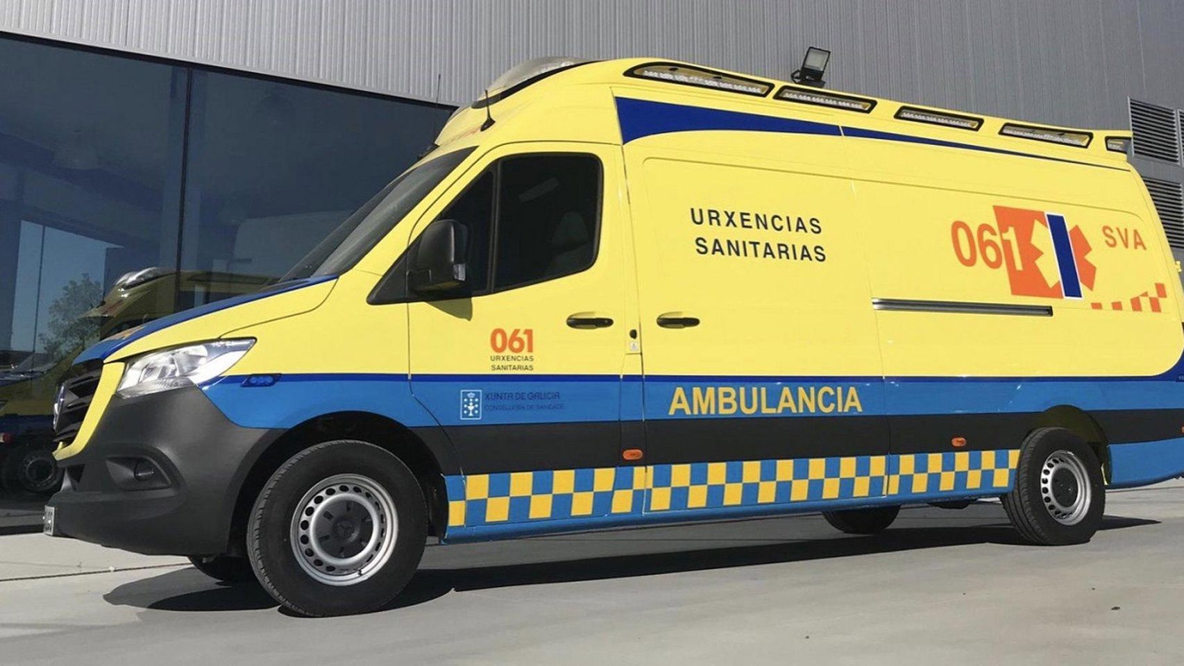 Muere un motorista en pleno centro de Verín (Ourense) tras colisionar con un vehículo