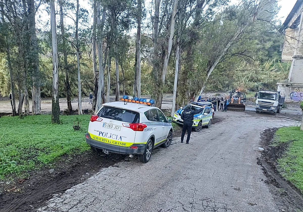 Hallado sin vida el segundo vecino desaparecido tras el temporal en Alhaurín el Grande