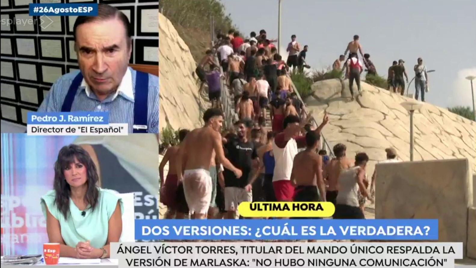Pedro J. en 'Espejo': "Cada vez hay más españoles que creen que Sánchez ayuda a Marruecos a deteriorar la situación en Ceuta"