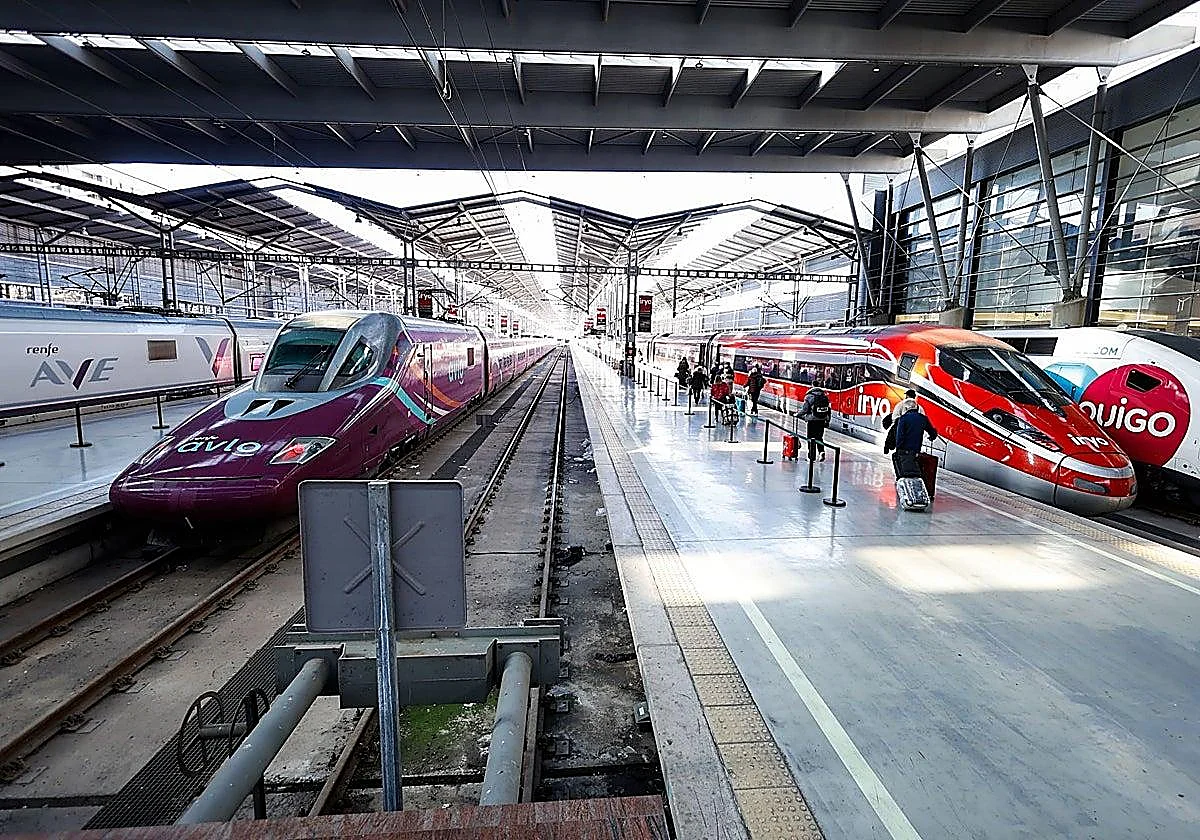 Retrasos en los AVE Madrid-Andalucía por una incidencia en la infraestructura