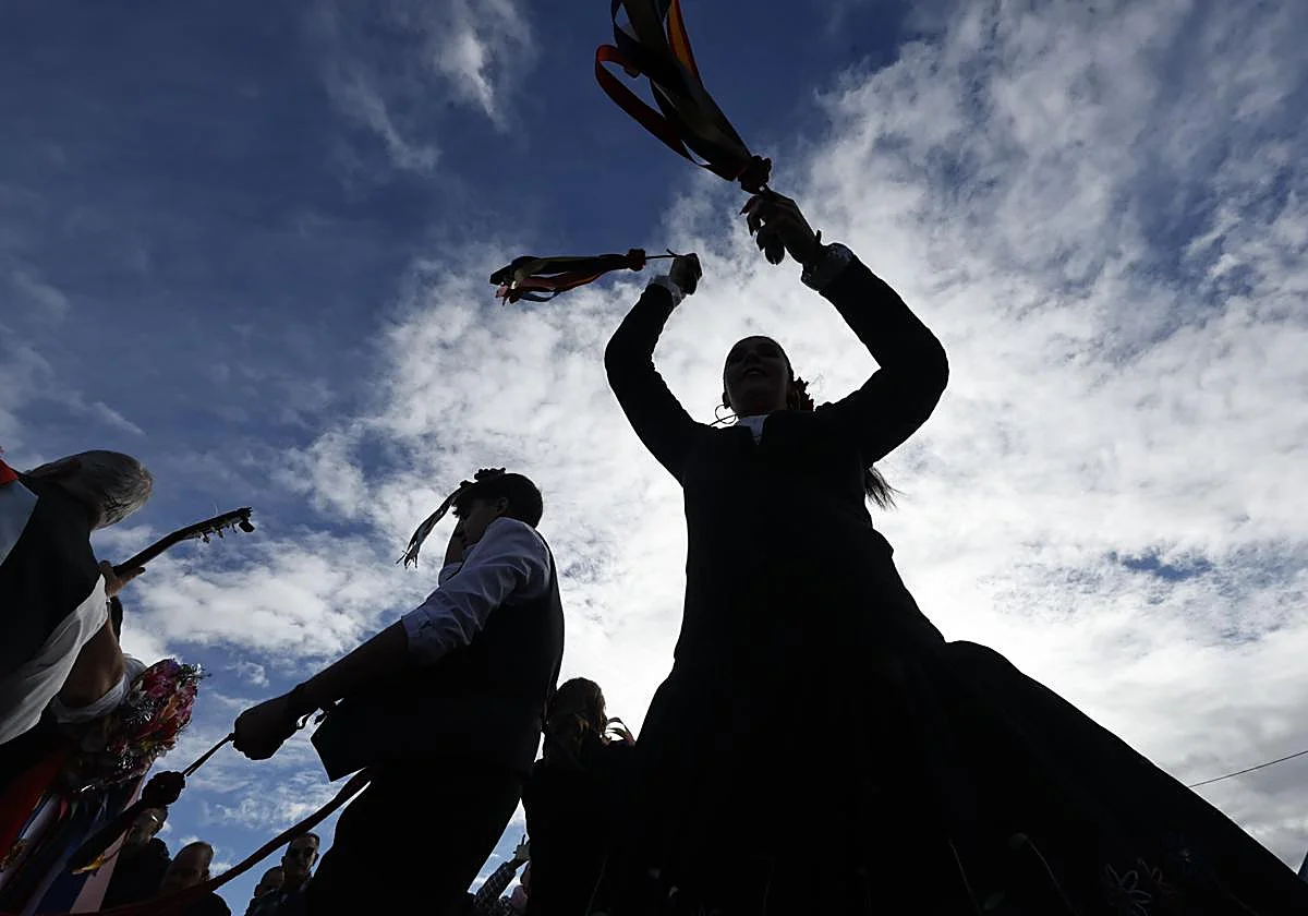 Malaga's traditional folk music and dance festival: dampened by the storm, but still as lively as ever
