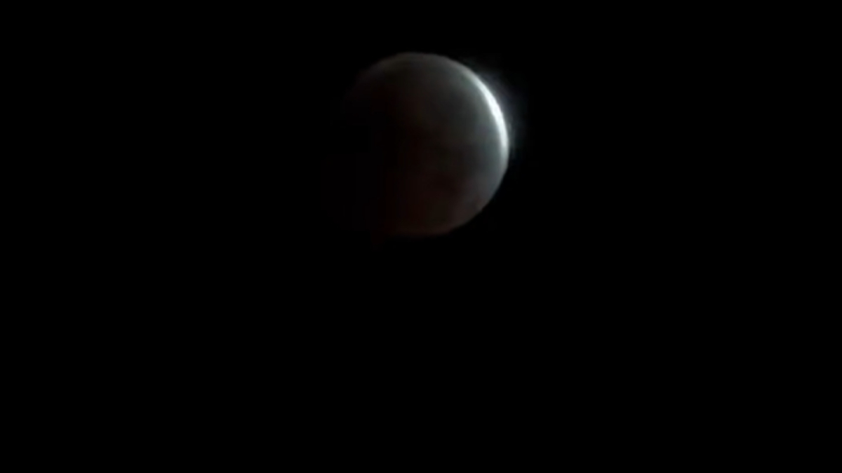 El eclipse de luna, en imágenes: así se ha visto desde España
