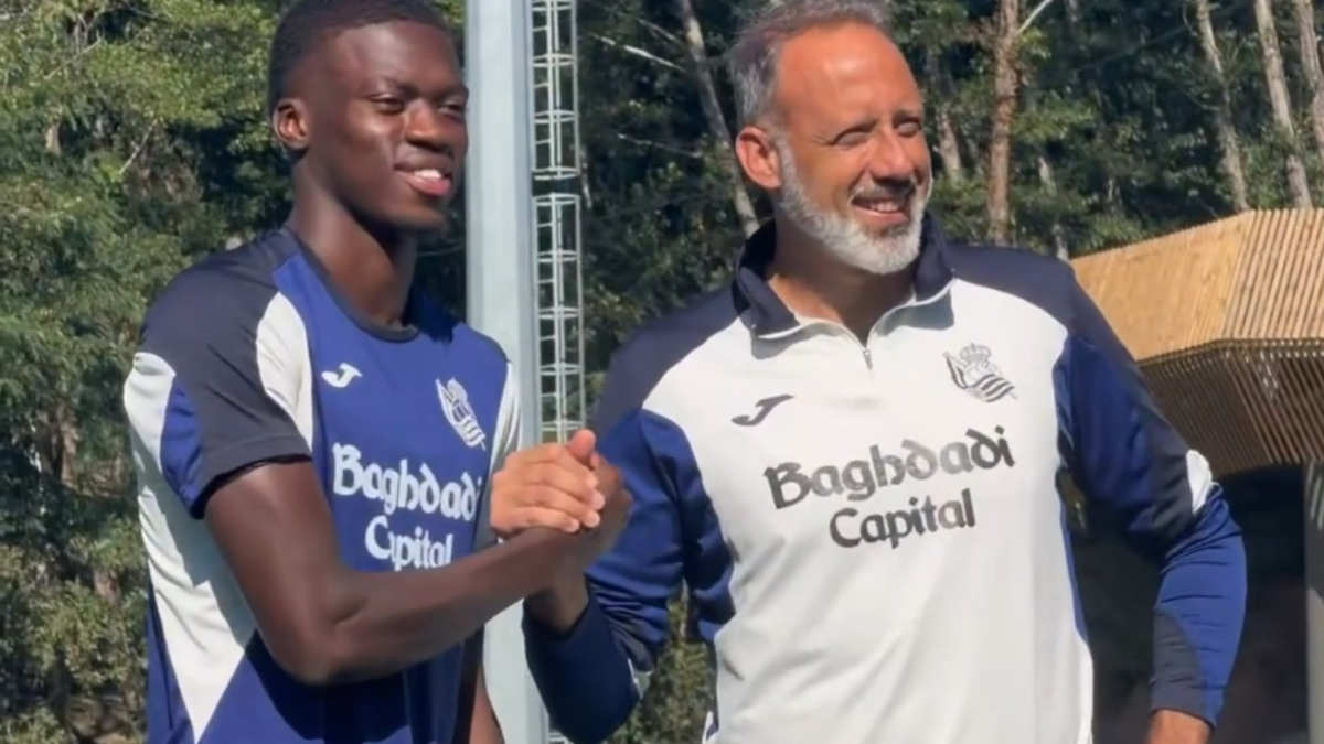 Sarr: “Estoy muy feliz de estar aquí y con muchas ganas de empezar, ¡aupa Real!”
