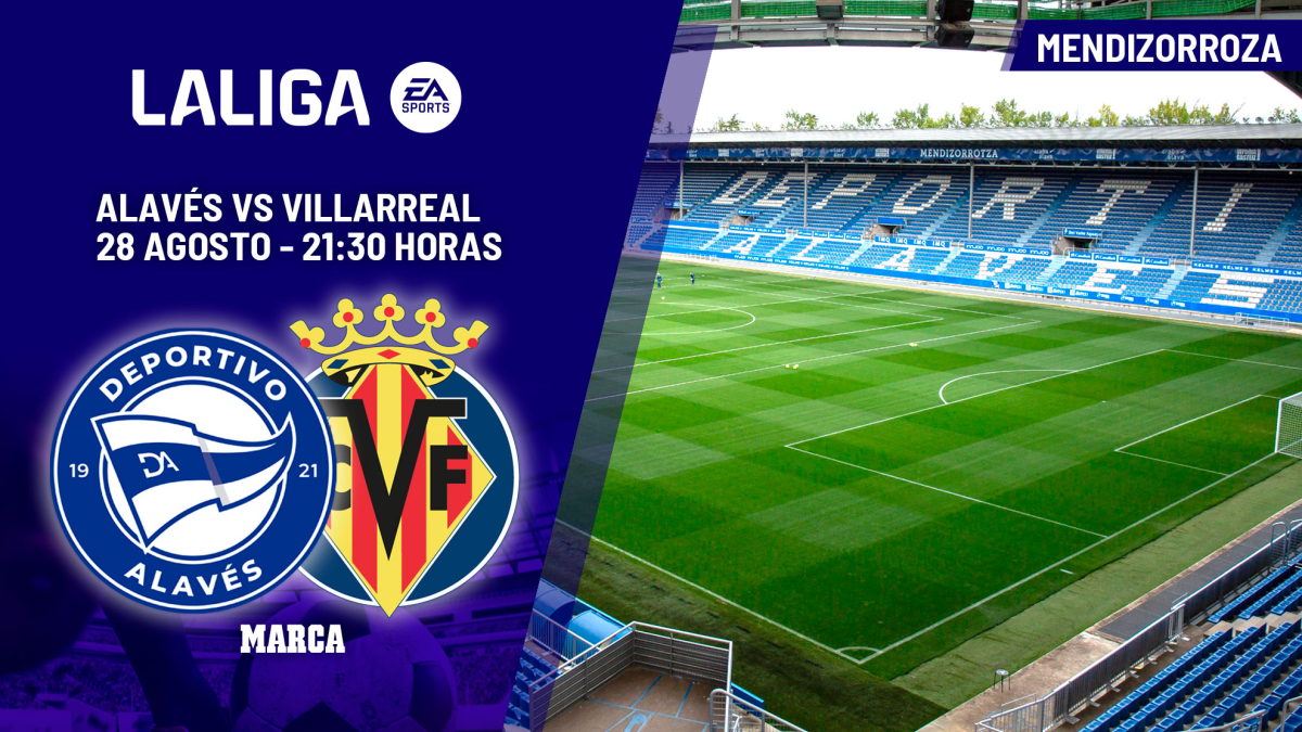 Alavés - Villarreal: horario y dónde ver hoy en TV y canal del partido de LaLiga EA Sports