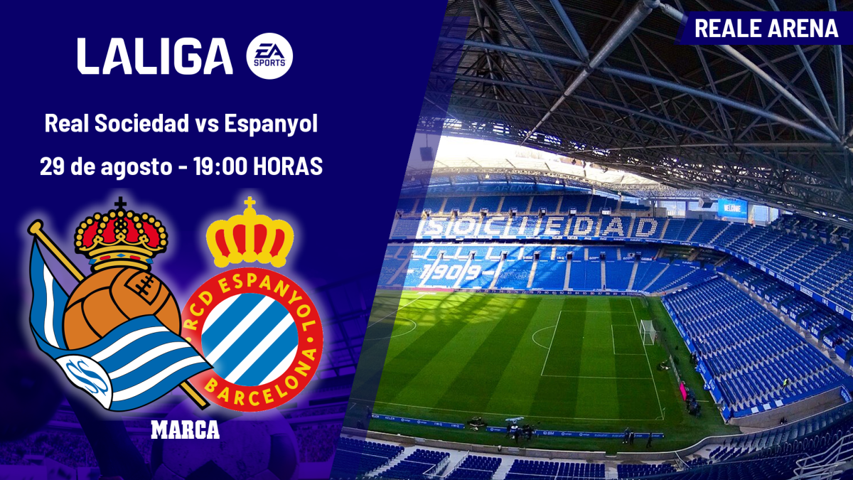 Real Sociedad - Espanyol: horario, dónde ver en TV y canal del partido de LaLiga EA Sports
