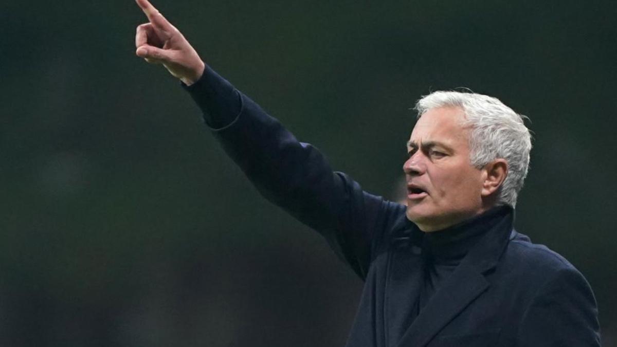 El cabreo de Mourinho tras empatar con el Braga que se ha hecho viral