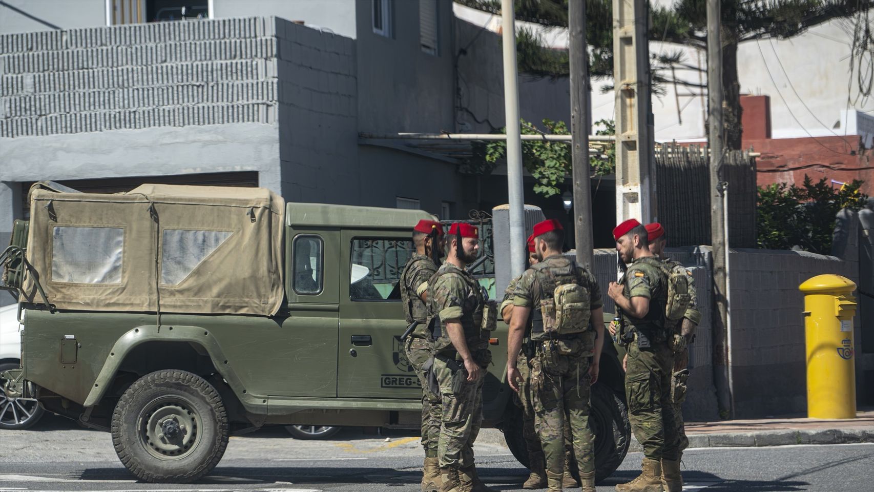 Un sargento herido en una nueva emboscada contra los militares desplegados en Ceuta: "La ciudad es un polvorín"