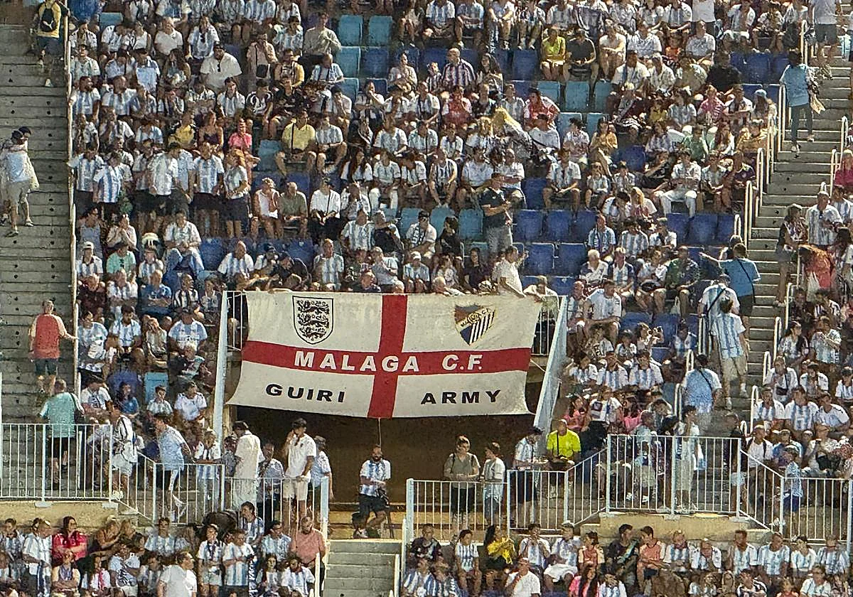 En La Rosaleda también se canta en inglés: «Este estadio es eléctrico»