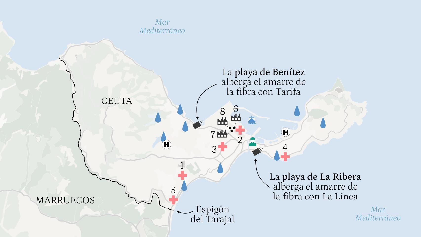 Los cinco escudos que necesita Ceuta: espías, tecnología, soldados, protección de las infraestructuras y diplomacia