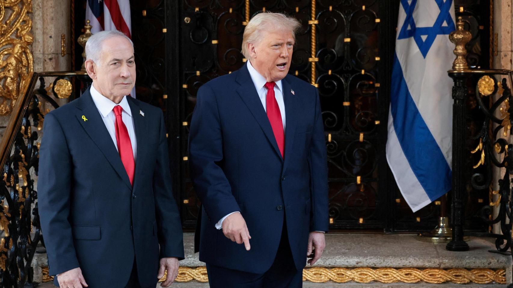 Trump amenaza a Irán con "derribarles" si se rearman, exige "desarmar a Hamás" y defiende indultar a Netanyahu
