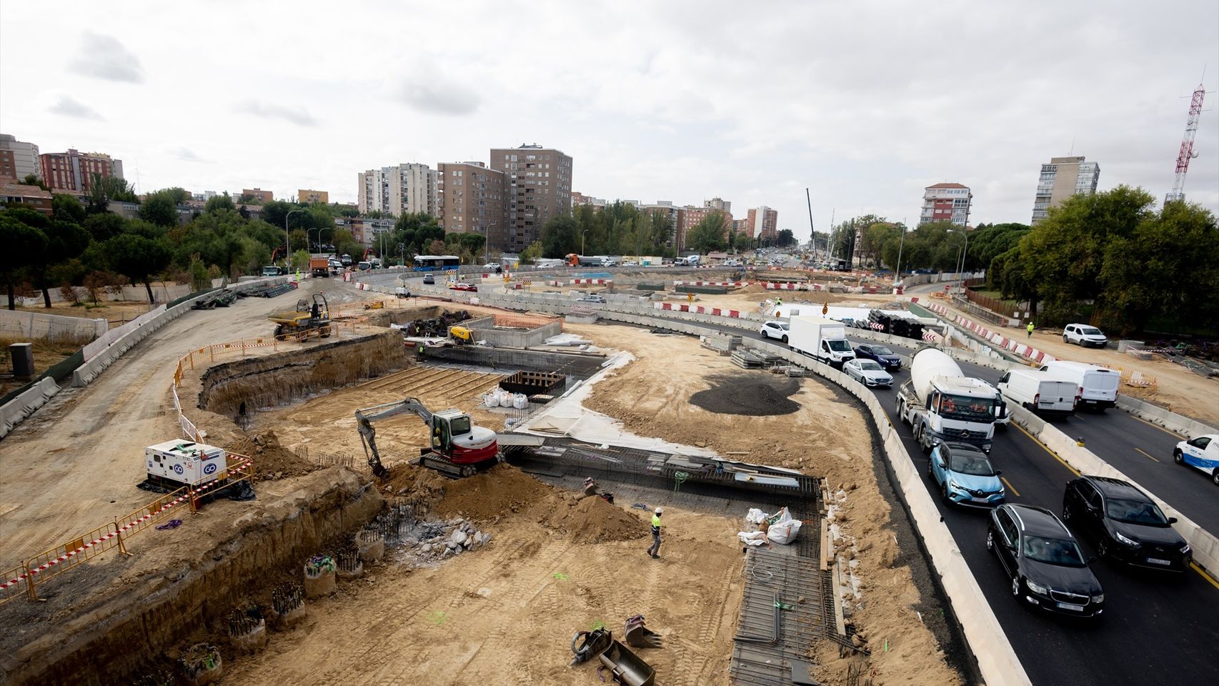 Nuevos cortes de tráfico en la A-5 esta semana: los horarios en los que permanecerá cerrada para eliminar el baipás