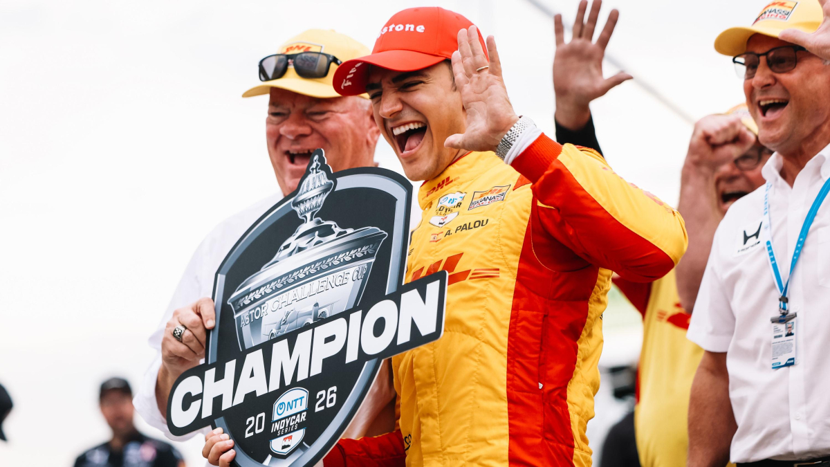 Palou ya es PaloV: gana por quinta vez y entra en el podio histórico de la IndyCar