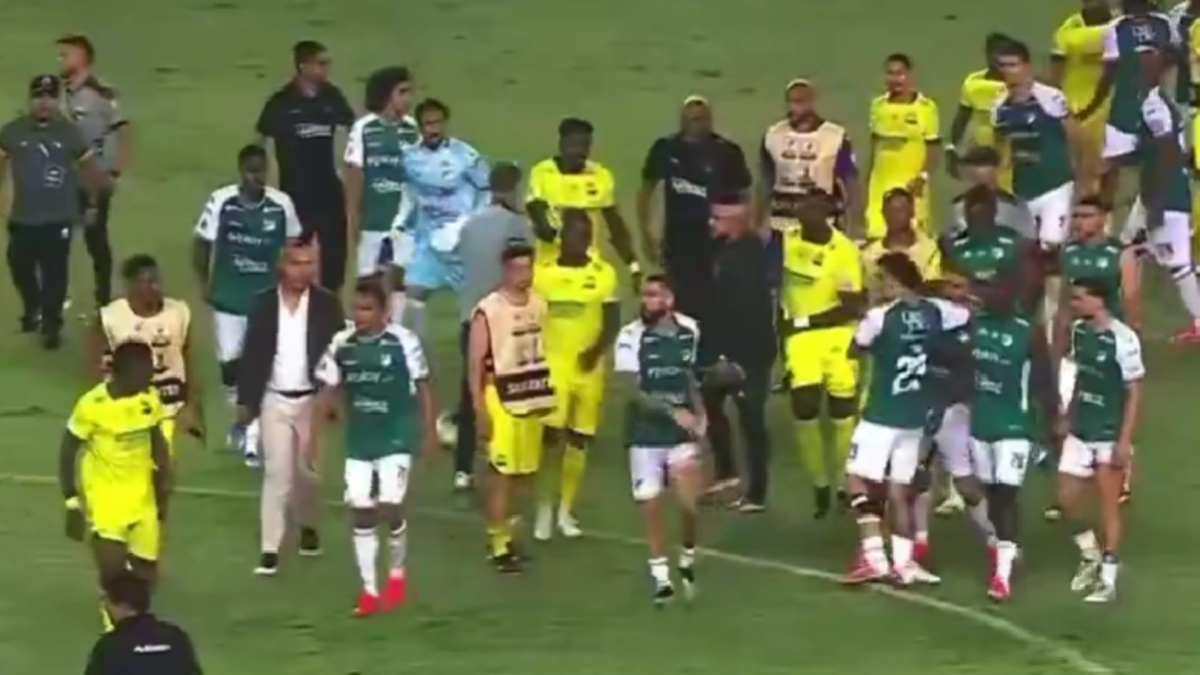 Escándalo en Palmaseca: Pablo Peirano invadió la cancha tras gol del Cali y desató el caos