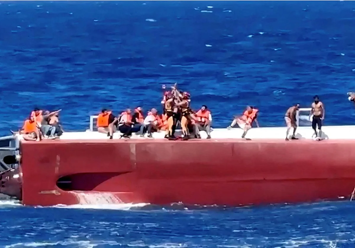 «El costado del ferry se abrió de golpe y el agua entró a raudales»