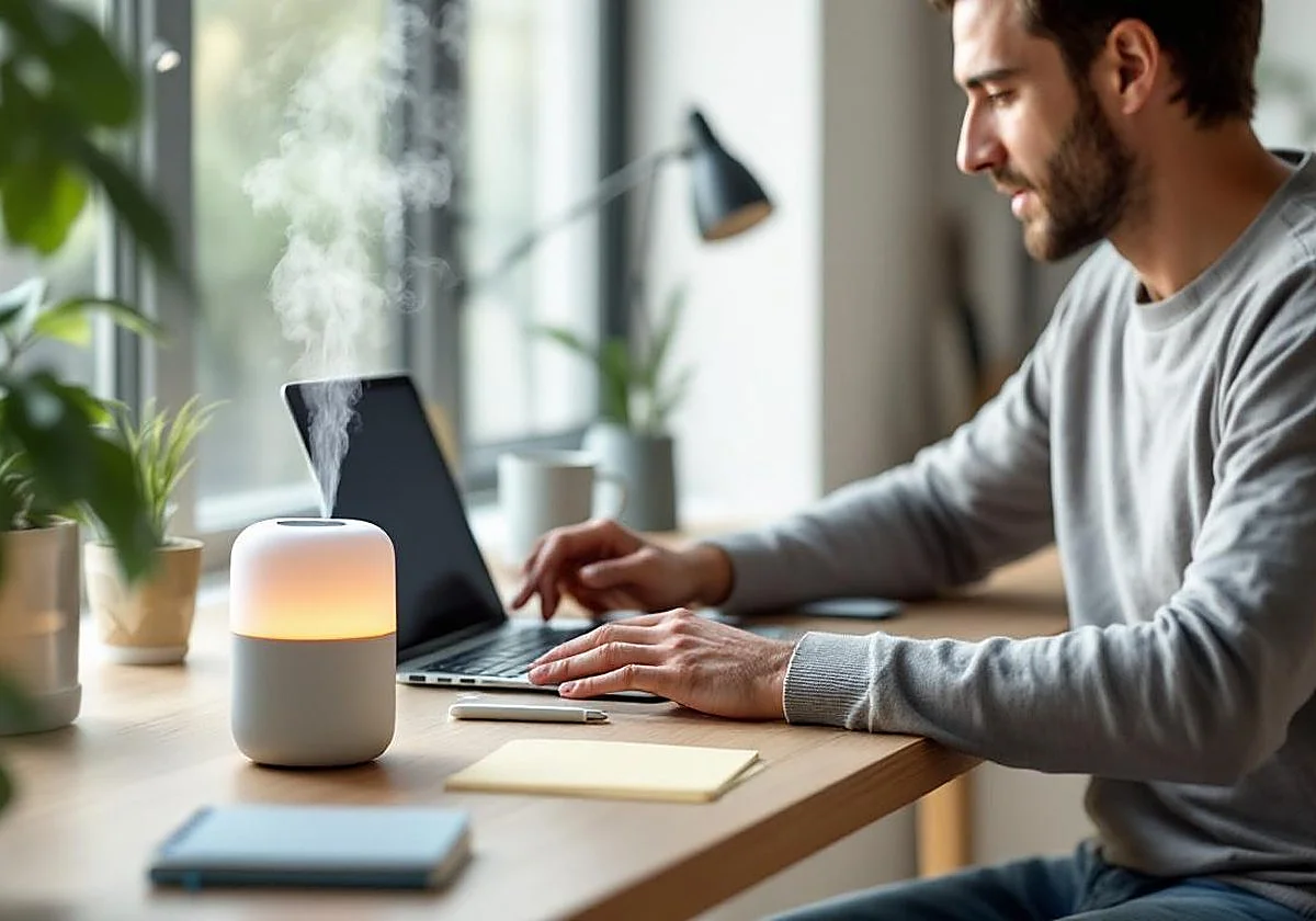 Compacto y silencioso: Así es el pequeño humidificador portátil de KOSGHO