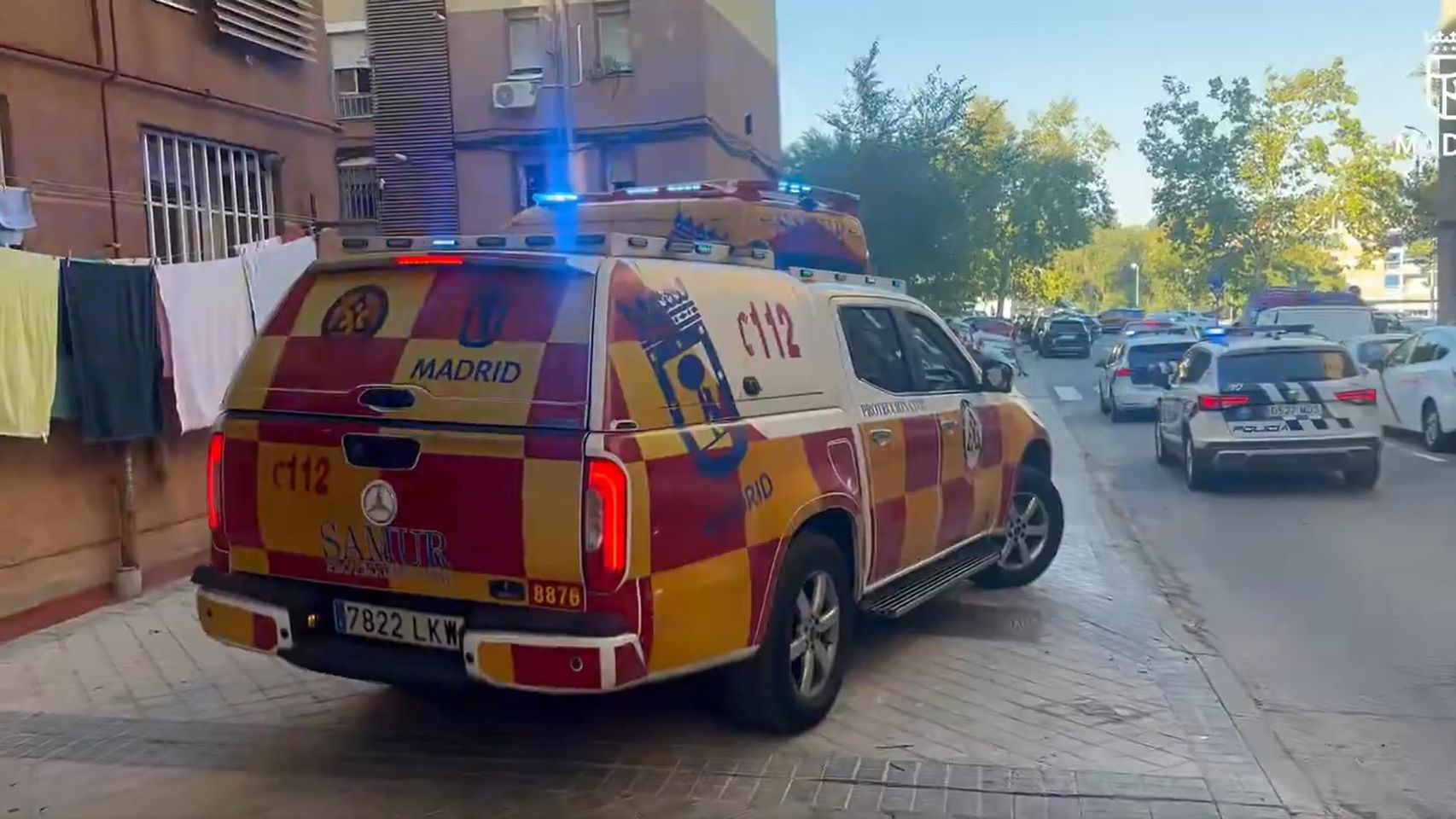 Herido grave un joven de 20 años tras ser apuñalado en el distrito de San Blas