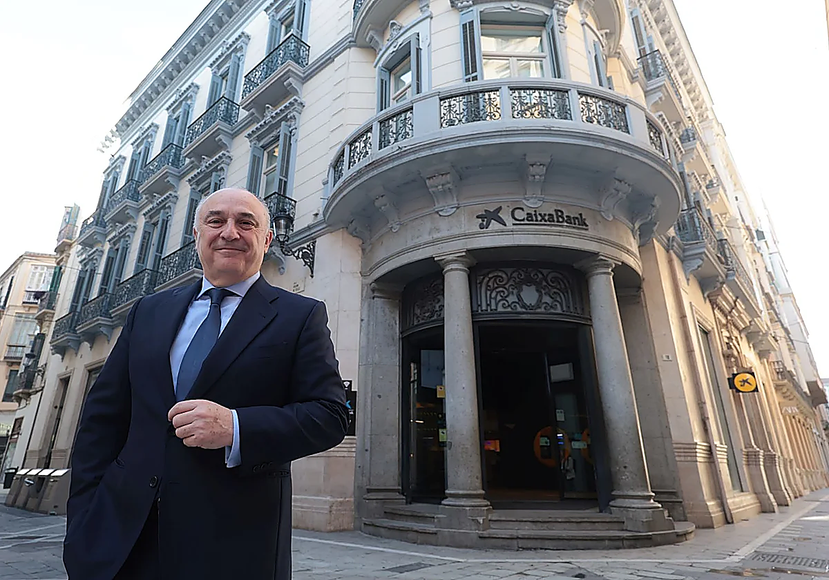 Juan Ignacio Zafra, al frente del banco líder en Andalucía
