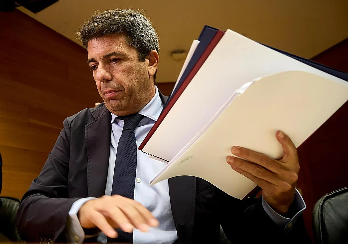 Mazón niega un nexo causal entre un eventual retraso del ES-Alert y las víctimas de la dana