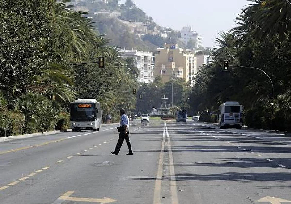 Cortan el Paseo del Parque este miércoles por la concentración en apoyo a Ceuta y otra contra el racismo