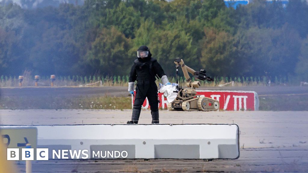 Alemania acusa a Rusia de un ataque con drones en el aeropuerto de Leipzig