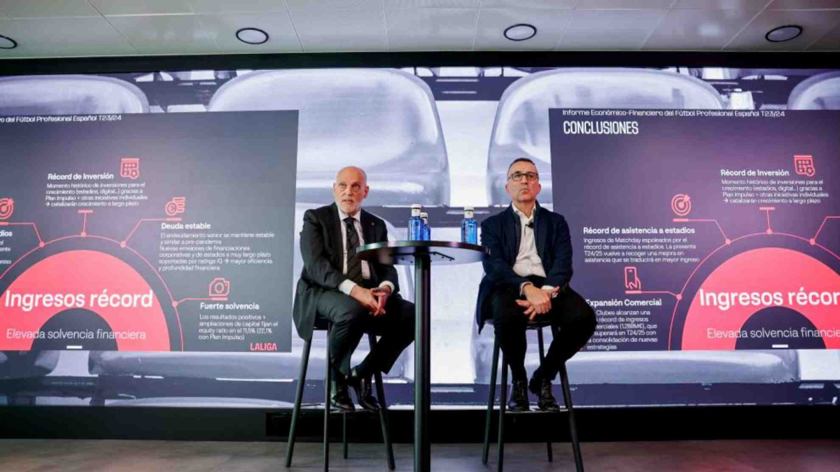 LaLiga defiende su modelo: "En el año 2012 no se pagaba ni al electricista"
