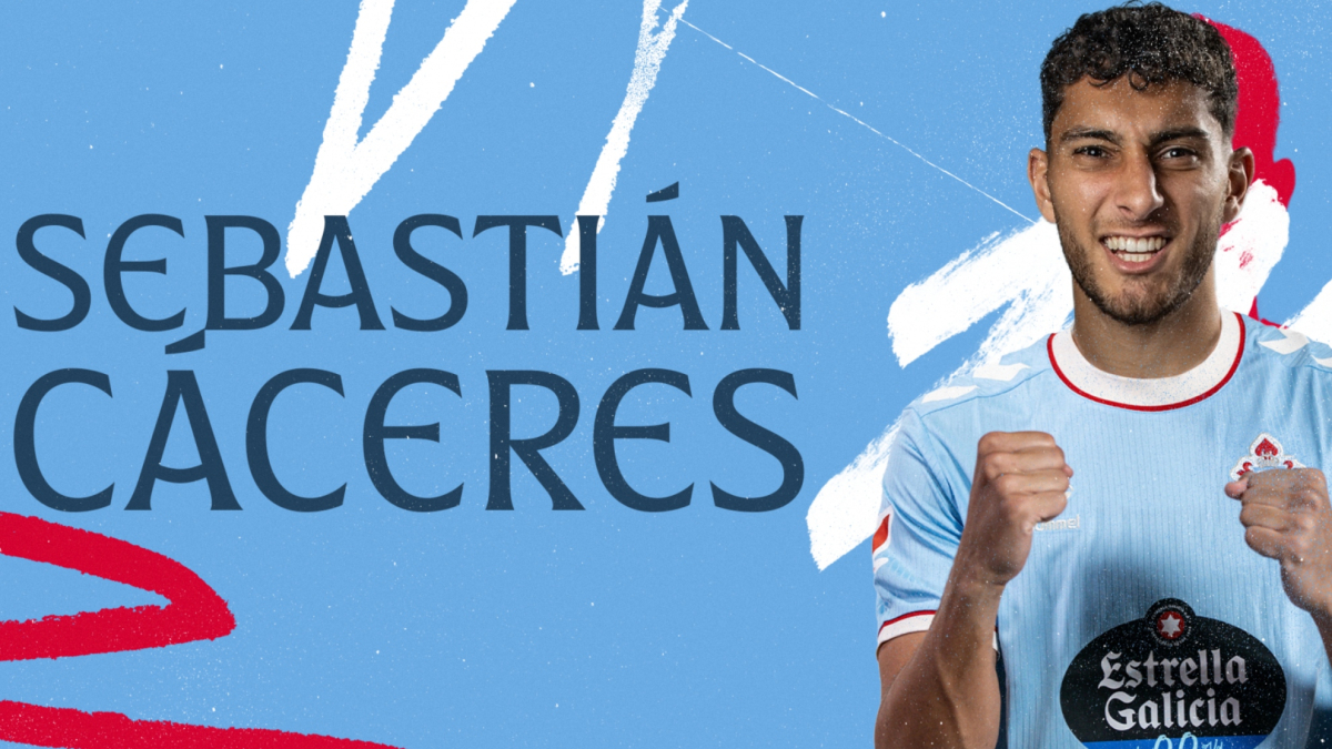Sebastián Cáceres firma por el Celta hasta 2030